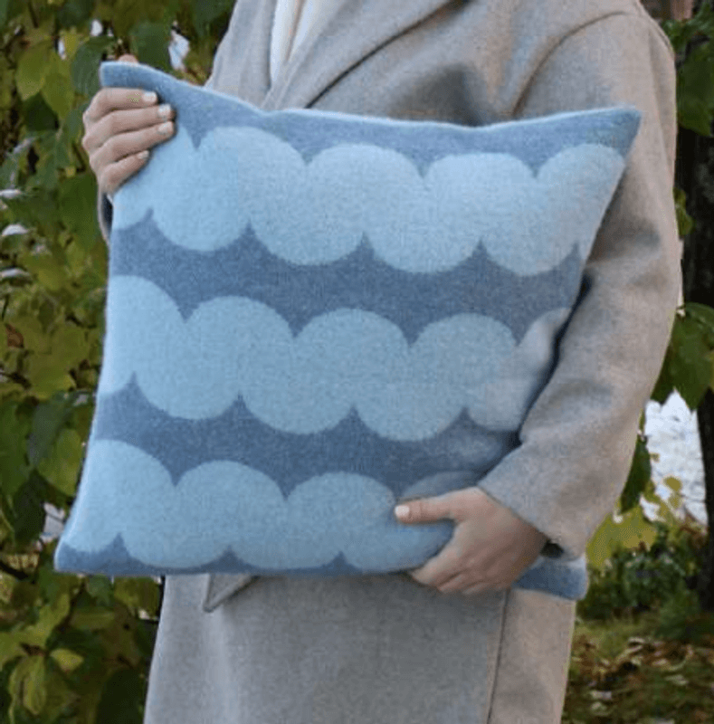 Putetrekk Skrue-Blå